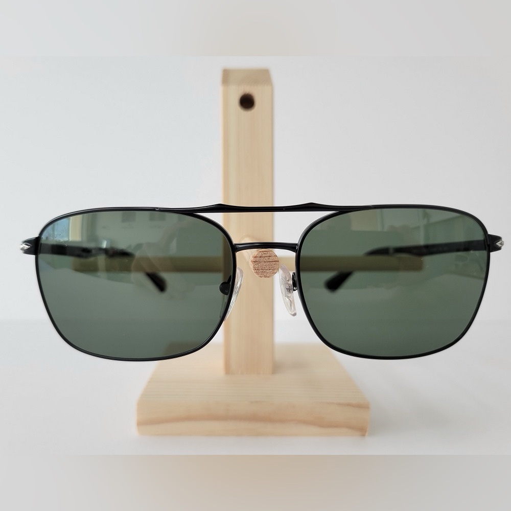 Persol 2454 Sunglasses Men's Black 107831 Authentic New
